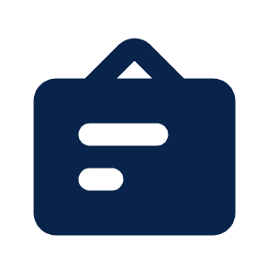 Black Board 2 Fill Icon from Mingcute Fill Set