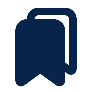 Bookmarks Fill Icon from Mingcute Fill Set
