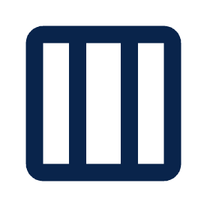 Column Line Icon from Mingcute Line Set