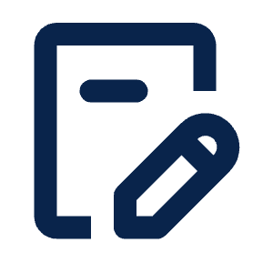 Edit 4 Line Icon from Mingcute Line Set