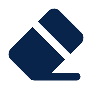 Eraser Fill Icon from Mingcute Fill Set