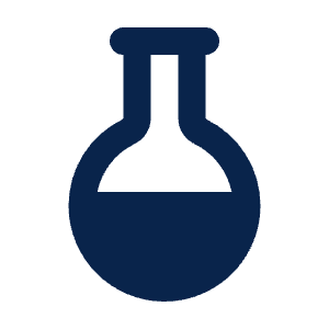 Flask 3 Fill Icon from Mingcute Fill Set