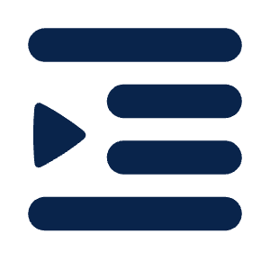 Indent Increase Fill Icon from Mingcute Fill Set