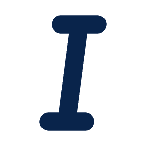 Italic Fill Icon from Mingcute Fill Set