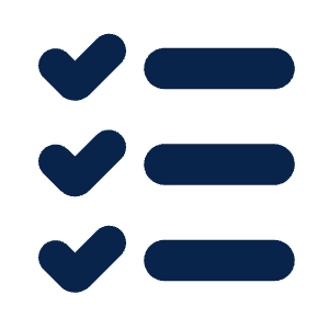 List Check 2 Fill Icon from Mingcute Fill Set