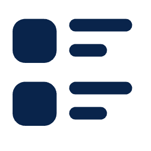 List Check 3 Fill Icon from Mingcute Fill Set