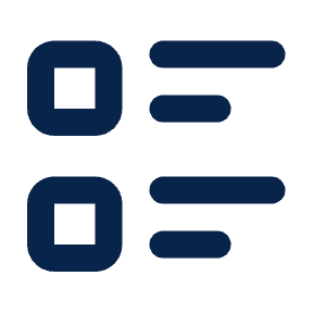 List Check 3 Line Icon from Mingcute Line Set