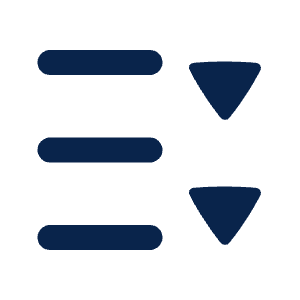 List Expansion Line Icon from Mingcute Line Set