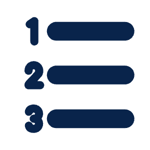 List Ordered Fill Icon from Mingcute Fill Set