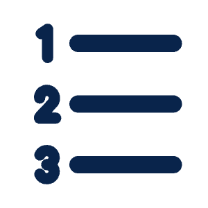 List Ordered Line Icon from Mingcute Line Set