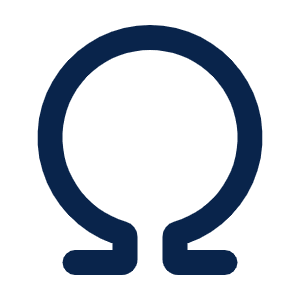 Omega Line Icon from Mingcute Line Set