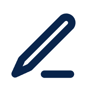 Pencil 2 Line Icon from Mingcute Line Set