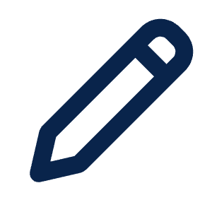 Pencil Line Icon from Mingcute Line Set