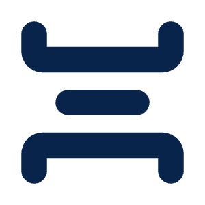 Spacing Vertical Fill Icon from Mingcute Fill Set