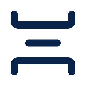 Spacing Vertical Line Icon from Mingcute Line Set