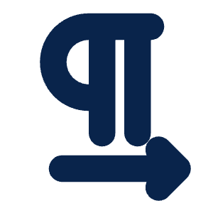 Text Direction Right Fill Icon from Mingcute Fill Set