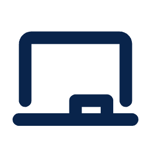 Black Board Line Icon from Mingcute Line Set