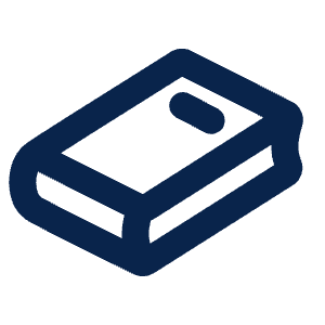 Book 4 Line Icon from Mingcute Line Set