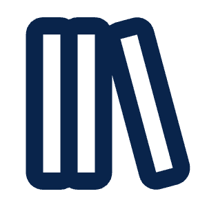 Book 5 Line Icon from Mingcute Line Set