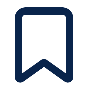 Bookmark Line Icon from Mingcute Line Set