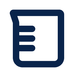 Flask 2 Line Icon from Mingcute Line Set