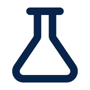 Flask Line Icon from Mingcute Line Set