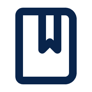 Notebook 2 Line Icon from Mingcute Line Set