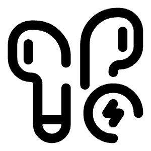 Airbuds Charge Icon from Solar Broken Set