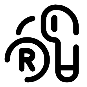 Airbuds Right Icon from Solar Broken Set