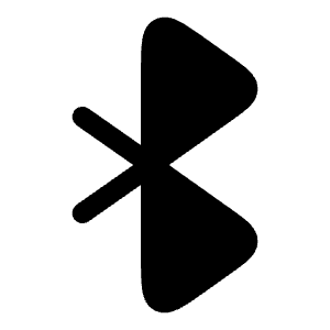 Bluetooth Icon from Solar Bold Set