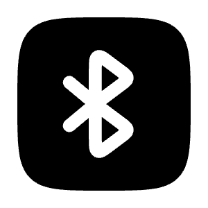 Bluetooth Square Icon from Solar Bold Set