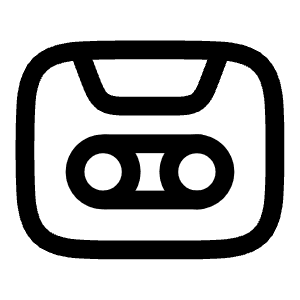 Cassette 2 Icon from Solar Linear Set