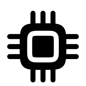 CPU Icon from Solar Bold Set