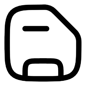 Diskette Icon from Solar Linear Set