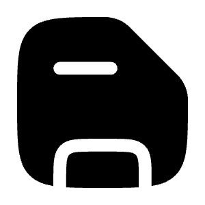 Diskette Icon from Solar Bold Set