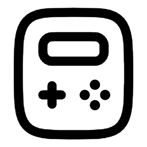 Gameboy Icon from Solar Linear Set