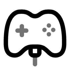 Gamepad Charge Icon from Solar Line Duotone Set