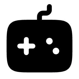 Gamepad Old Icon from Solar Bold Set
