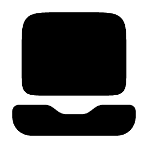 Laptop 3 Icon from Solar Bold Set