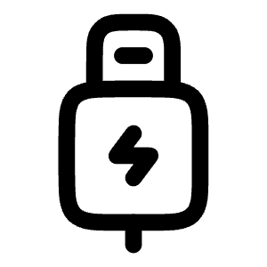 Lightning Icon from Solar Linear Set