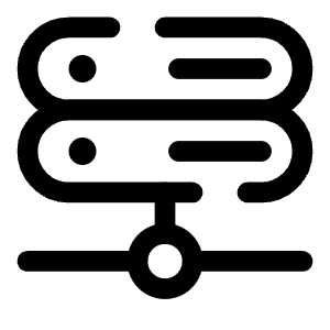 Server Path Icon from Solar Broken Set