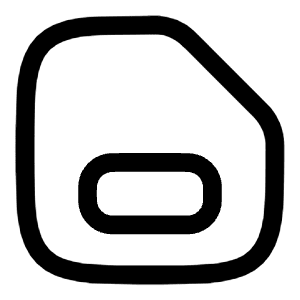 SIM Card Minimalistic Icon from Solar Linear Set