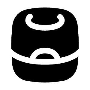 Smart Speaker Icon from Solar Bold Set