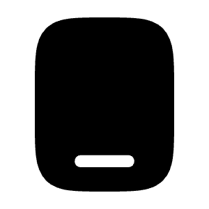 Smartphone Icon from Solar Bold Set