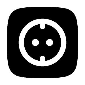 Socket Icon from Solar Bold Set