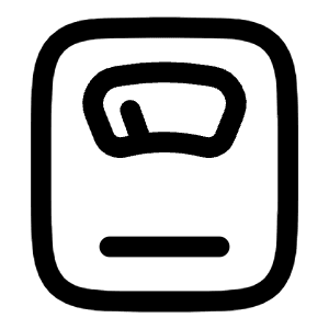 Weigher Icon from Solar Linear Set