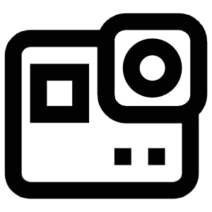 Camcorder Back Icon from Atlas Line Set