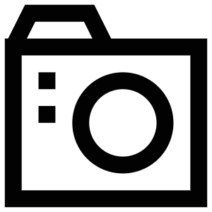 Camera Device Icon from Atlas Line Set