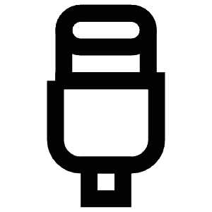 Charging Cable Icon from Atlas Line Set