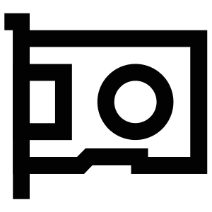 Memory Computer Icon from Atlas Line Set